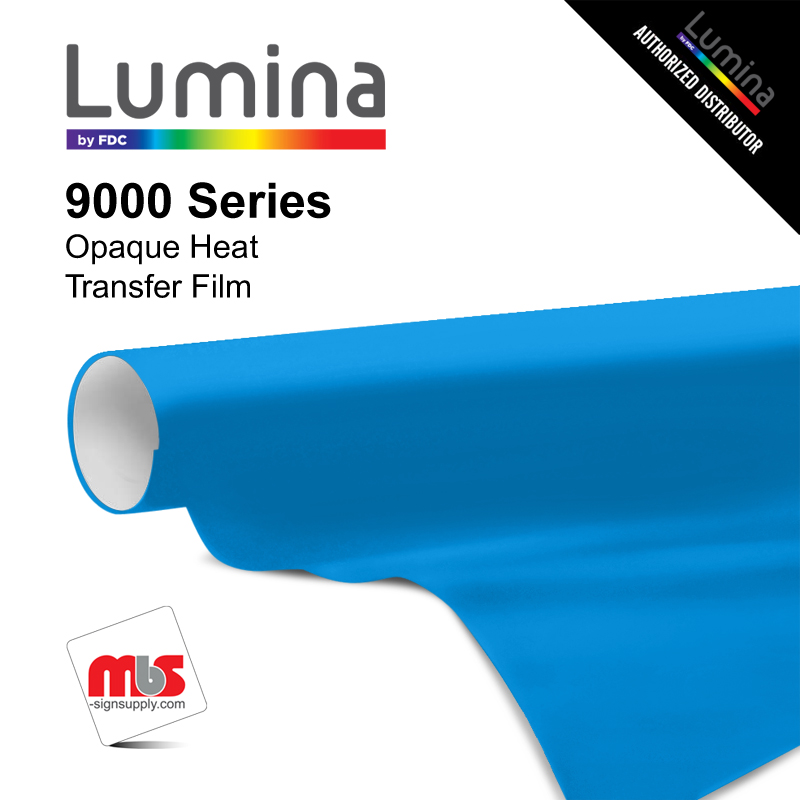 20'' x 25 Yards Lumina® 9000 Semi-Matte Olympic 2 Year Unpunched 3.5 Mil Heat Transfer Vinyl (Color code 018)